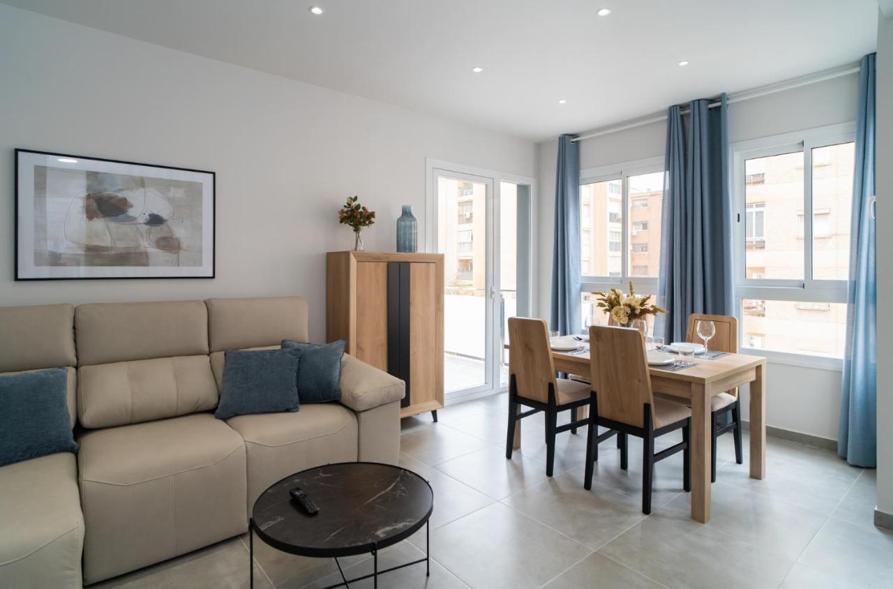Aac Malaga - Apartamento Con Terraza, Muy Amplio, Totalmente Equipado, Cerca Del Centro Y Nuevo! エクステリア 写真
